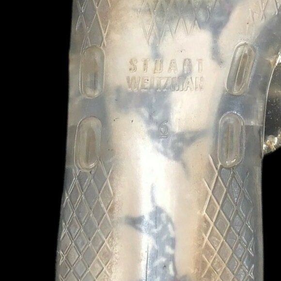 Stuart Weitzman Indiana Jelly Whipstitch‎ Thong Slide Sandals - Picture 4 of 9